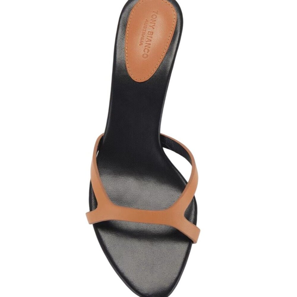 Tony Bianco Daisy Sandals in Tan Como 7.5 With Box Womens Heels - Picture 3 of 15